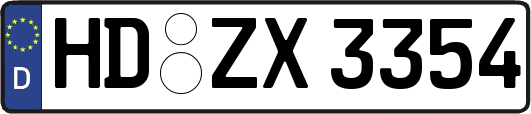 HD-ZX3354