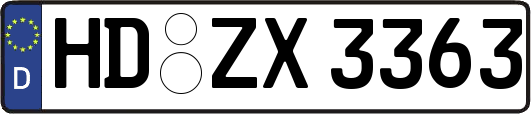 HD-ZX3363