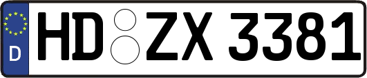 HD-ZX3381