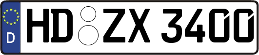 HD-ZX3400