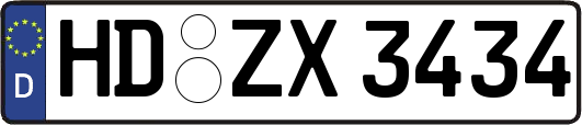 HD-ZX3434