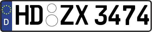 HD-ZX3474