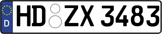 HD-ZX3483