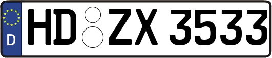 HD-ZX3533