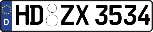 HD-ZX3534