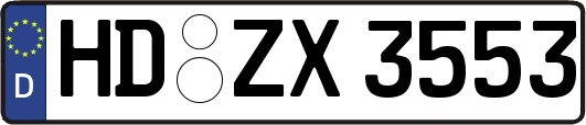 HD-ZX3553
