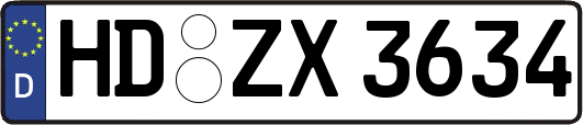 HD-ZX3634