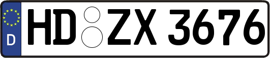 HD-ZX3676