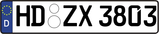 HD-ZX3803