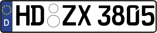 HD-ZX3805