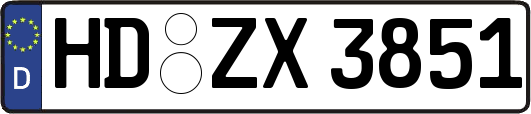 HD-ZX3851
