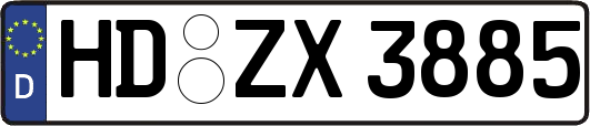 HD-ZX3885