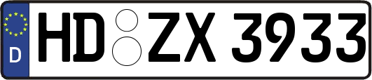 HD-ZX3933