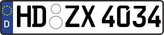 HD-ZX4034
