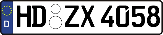 HD-ZX4058