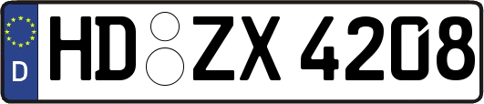 HD-ZX4208