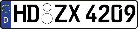 HD-ZX4209