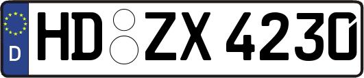 HD-ZX4230