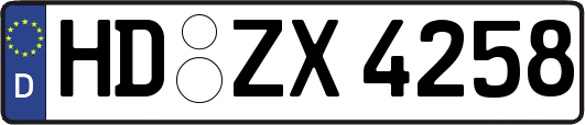 HD-ZX4258