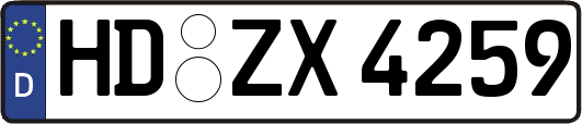 HD-ZX4259