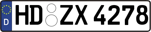HD-ZX4278