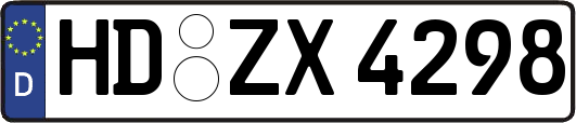 HD-ZX4298