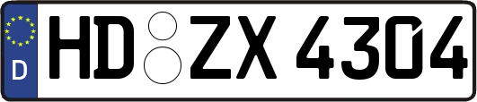 HD-ZX4304