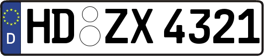 HD-ZX4321