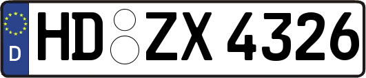 HD-ZX4326