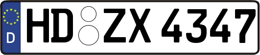 HD-ZX4347
