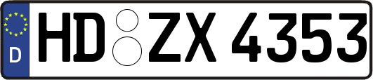 HD-ZX4353