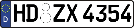 HD-ZX4354