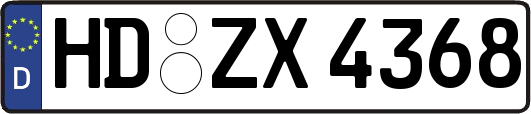 HD-ZX4368