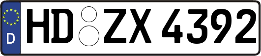 HD-ZX4392