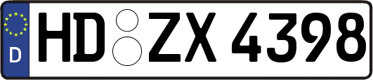 HD-ZX4398