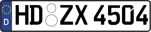 HD-ZX4504