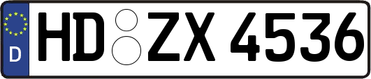 HD-ZX4536