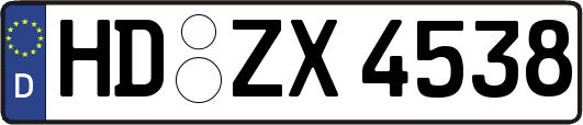 HD-ZX4538