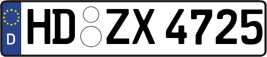 HD-ZX4725