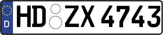 HD-ZX4743
