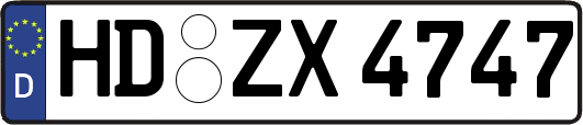 HD-ZX4747