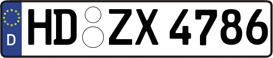 HD-ZX4786