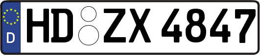 HD-ZX4847