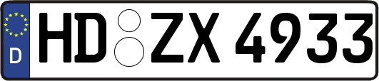 HD-ZX4933