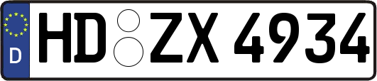 HD-ZX4934