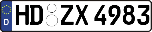 HD-ZX4983