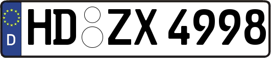 HD-ZX4998