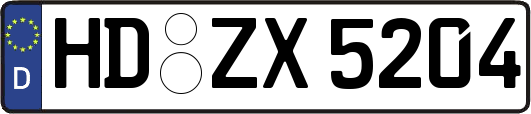HD-ZX5204