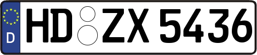 HD-ZX5436
