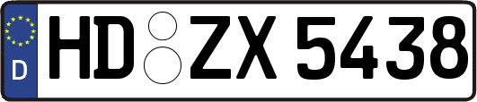 HD-ZX5438